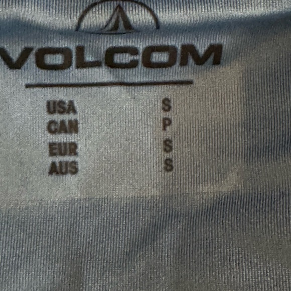 Volcom Light Blue and Gray Cutout Swimsuit, One Piece - Picture 3 of 3